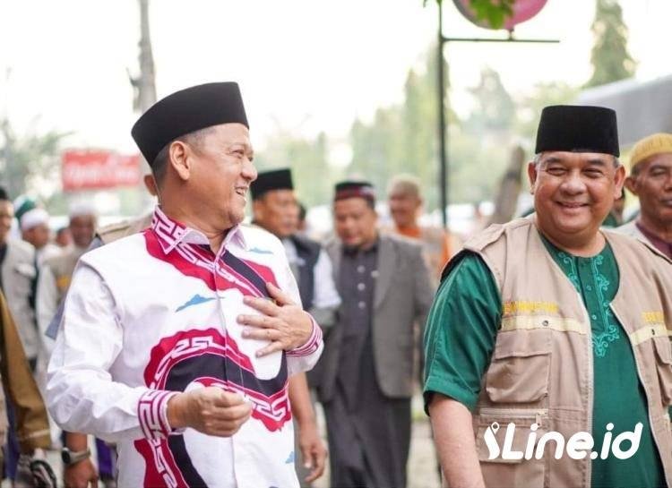 Gubernur Riau dan Pj Bupati Kampar Ajak Masyarakat Bersatu di Mesjid Raya