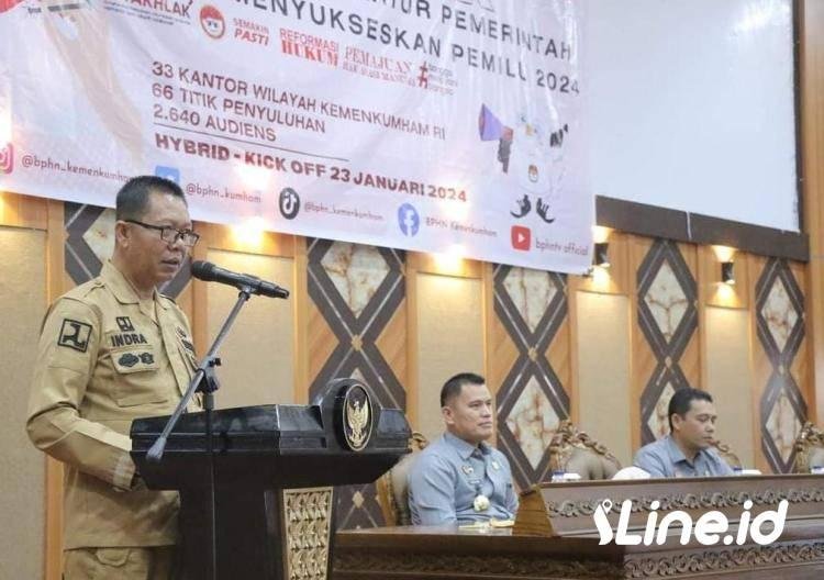 Hadiri Penyuluhan Hukum Serentak Netralitas Pemilu 2024, Sekdako Pekanbaru Indra Pomi Ajak Seluruh ASN di Lingkup Pemko Jaga Netralisasi