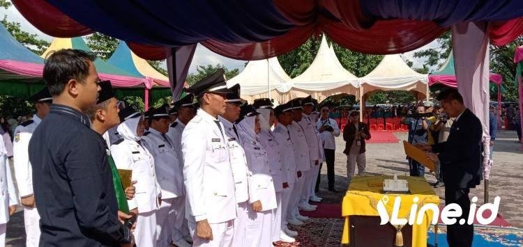 Bupati Rohil Afrizal Sintong Lantik 21 Pejabat Penghulu di Lingkungan Pemkab Rohil. Begini Pesannya !!