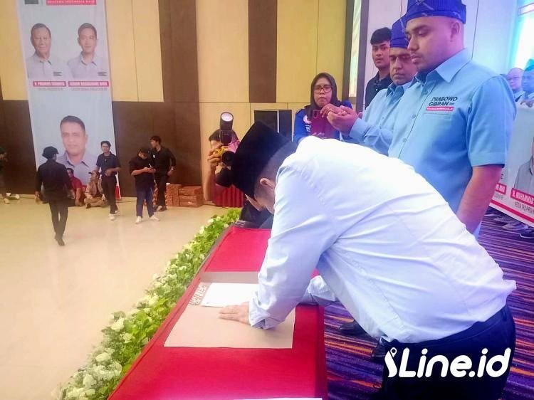 Deklarasi Pengusaha Minyak dan Gas di Dumai Dukung Prabowo Jadi Presiden