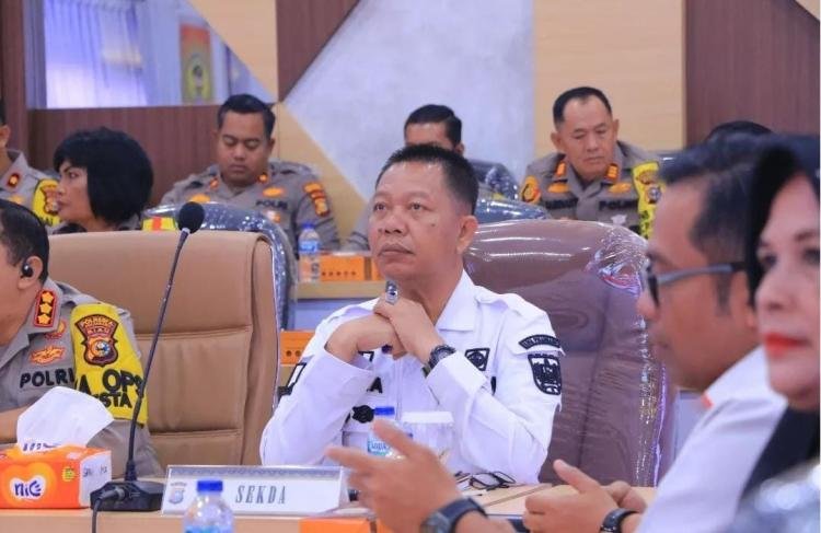 Gelar Zoom Meeting Bersama Kapolda Riau, Sekdako Pekanbaru IP Pastikan Rangkaian Pemilu 2024 Terkendali