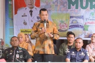 Gerakan Pangan Murah di Maharatu, Pj Wali Kota Pekanbaru: Ini Upaya Pemko Sediakan Pangan Murah