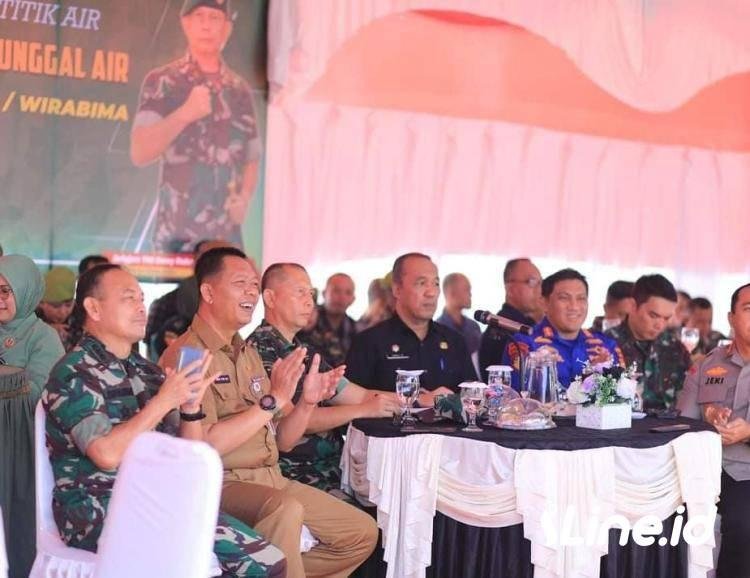 Hadiri Peresmian Manunggal Air TNI AD, Pemko Pekanbaru Apresiasi Gerakan TNI AD Manunggal Air