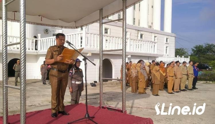 Apel Bersama Minggu Pertama, Budi Syahrial: Apel Bersama Bentuk Disiplin Terendah Bagi ASN