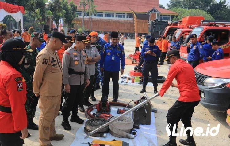 Pemko Pekanbaru bersama Polresta Gelar Apel Siaga Karhutla