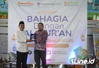 JNE Terima Penghargaan Tebar Sejuta Al-Qur’an dari Baitul Maal Hidayatullah