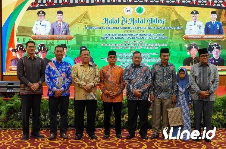 Hadiri Halal Bi Halal Serumpun Tapsel Batak Muslim Riau, Sekdako Pekanbaru Ajak Seluruh Elemen Bersinergi Dukung Program Pemerintah 