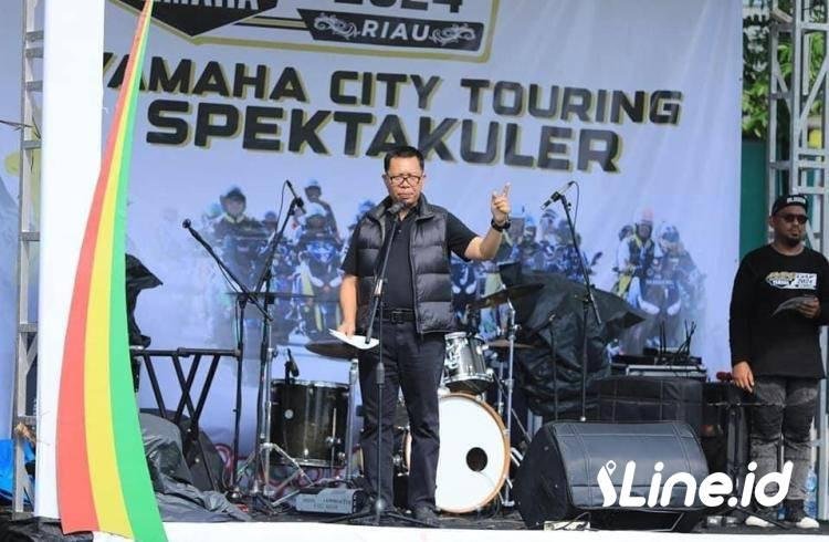 Hadiri Maxi Day Yamaha 2024 di Kota Pekanbaru, Sekdako Pekanbaru Indra Pomi Beri Apresiasi