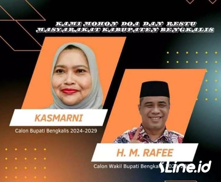 Kasmarni - HM. Rafee Pasangan Ideal di Pilkada Bengkalis 2024