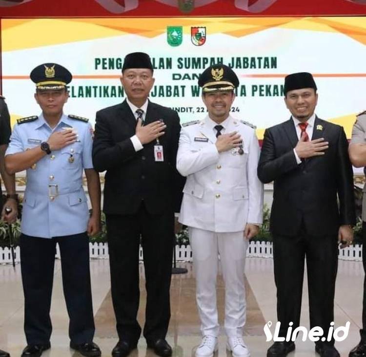 Usai Dilantik, Pj Walikota Pekanbaru Risnandar Mahiwa Siap Lanjutkan Program Prioritas