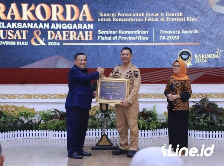 Pemko Pekanbaru Raih 2 Penghargaan di Treasury Award 2024