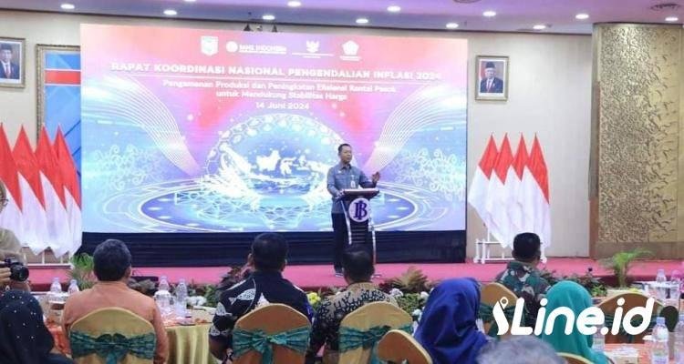 Sekdako Pekanbaru Indra Pomi Ikuti Rakornas Pengendalian Inflasi 2024 