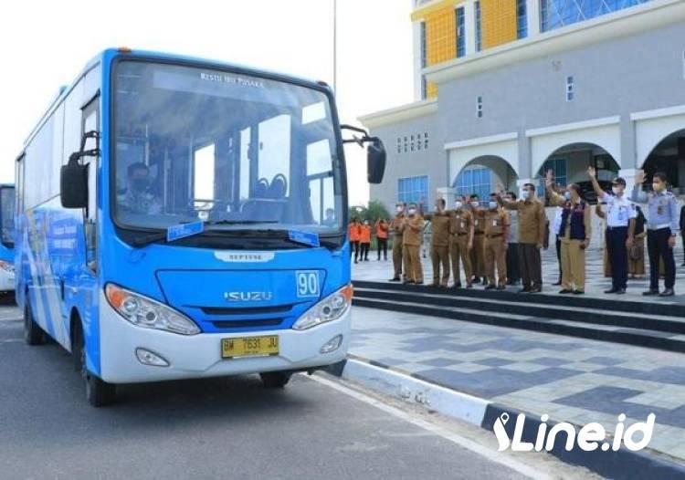 Dishub Pekanbaru Himbau ASN Mamfaatkan Layanan Bus TMP Gratis 