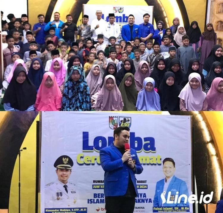 Lomba Cerdas Cermat 2024 DPD KNPI Kota Pekanbaru Resmi di Buka di Mesjid Dakwah Rumbai