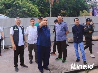 Pj Wako Pekanbaru Dampingi Pj Gubri Tinjau Perbaikan dan Drainase