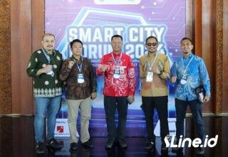 Sekdako Pekanbaru Didampingi Kadiskominfo Hadiri Reviu dan Rekomendasi Smart City Tahap I di Denpasar