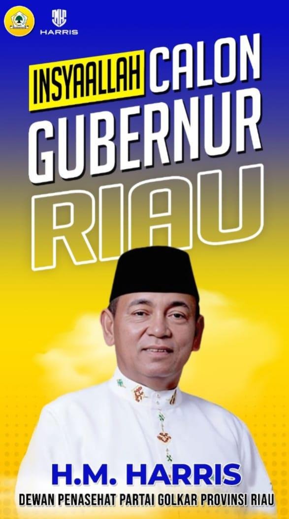 Potensi Tinggi, HM Harris Mantap Jadi Calon Gubernur Riau