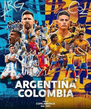 Final Copa America 2024, Kolombia Tantang Juara Bertahan Argentina