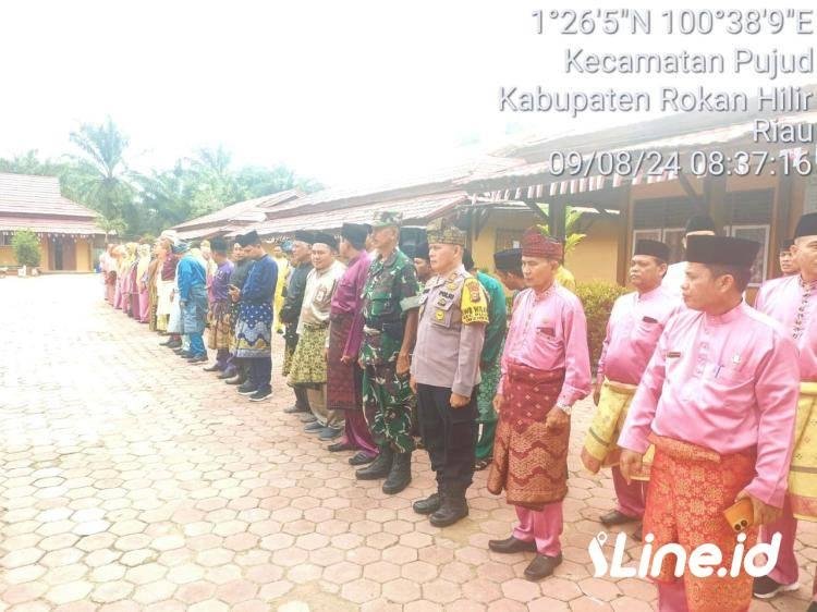 Danramil 06/TM Rayakan Hari Jadi Riau ke-67