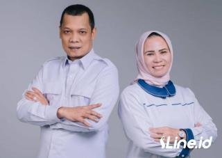 Antusiasme Ribuan Warga Bakal Hantarkan Paslon Muflihun-Ade Hartati ke KPU