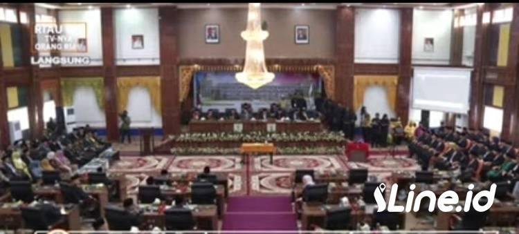 45 anggota Dewan Perwakilan Rakyat Daerah (DPRD) Rokan Hilir Dilantik Pada Selasa Siang ini