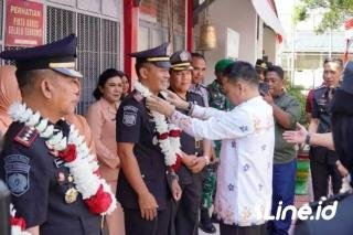 Momen Haru Pisah Sambut Kalapas IIA Bangkinang dan Kepala Rumah Penyimpanan Benda Sitaan Negara Bangkinang