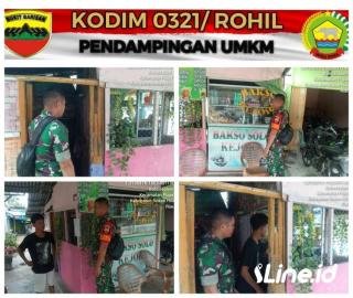 Di Beri Dukungan Secara Moril Oleh Babinsa Koramil 0321-06/TM Pemilik Usaha Mikro Kecil Menengah (UMKM) Memiliki Kesenangan Tersendiri