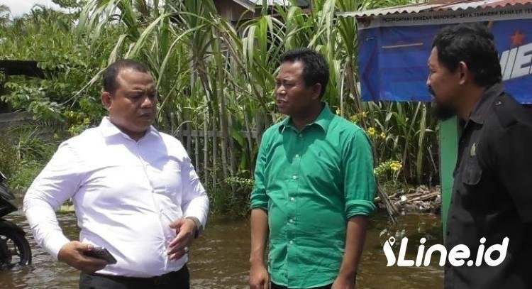 Bantu Masyarakat Mengatasi Banjir, Plt Bupati Rokan Hilir H. Sulaiman Langsung Ambil Tindakan 