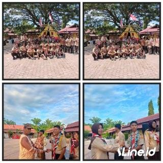 Ikuti Giat Kemah Persahabatan Gudep SMK M Yunus Pujud Bawa 4 Piala Pulang