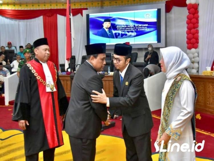 Paripurna Pelantikan Ketua DPRD Kampar Masa Jabatan 2024-2029