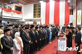 50 Wakil Rakyat Resmi Dilantik, DPRD Pekanbaru Siap Wujudkan Aspirasi