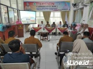 Guna Memberikan Dukungan, Babinsa Koramil 06/TM Menghadiri Acara Lokakarya Mini Lintas Sektoral