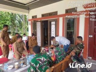 Berikan Rasa Aman Dan Nyaman Di Wilayah Desa Binaan, Babinsa Koramil 06/TM Laksanakan Komsos