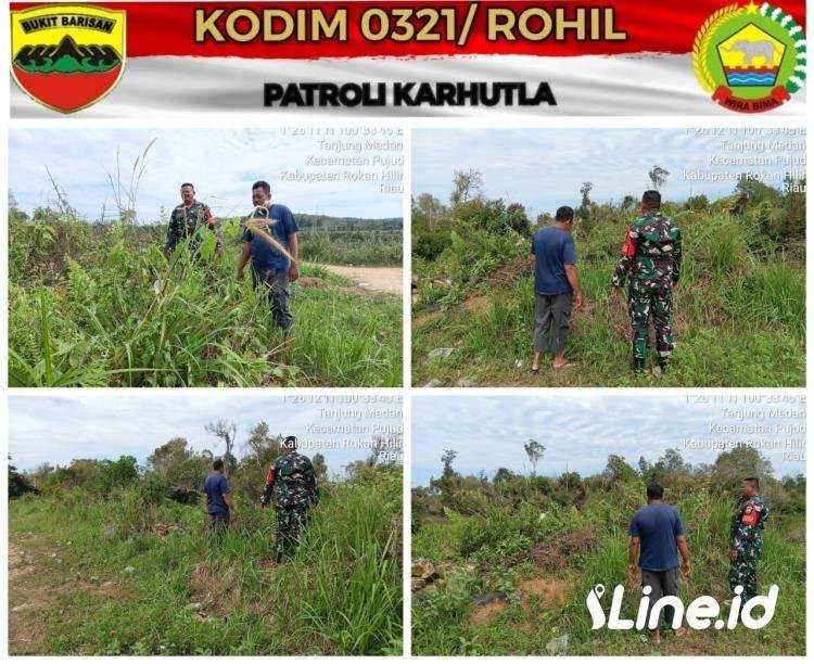 Berikan Himbauan, Babinsa Koramil Tingkatkan Patroli Wilayah Desa Binaan