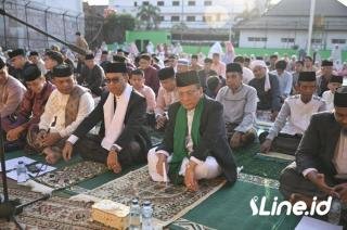 Bupati H. Bistamam Gelar Open House Usai Sholat Idul Fitri 1446 H di Mess Pemda