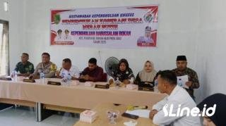 Berikan Dukungan, Babinsa Koramil 06/TM Kodim 0321/Rohil, Musdesus Pembentukan Koperasi Merah Putih