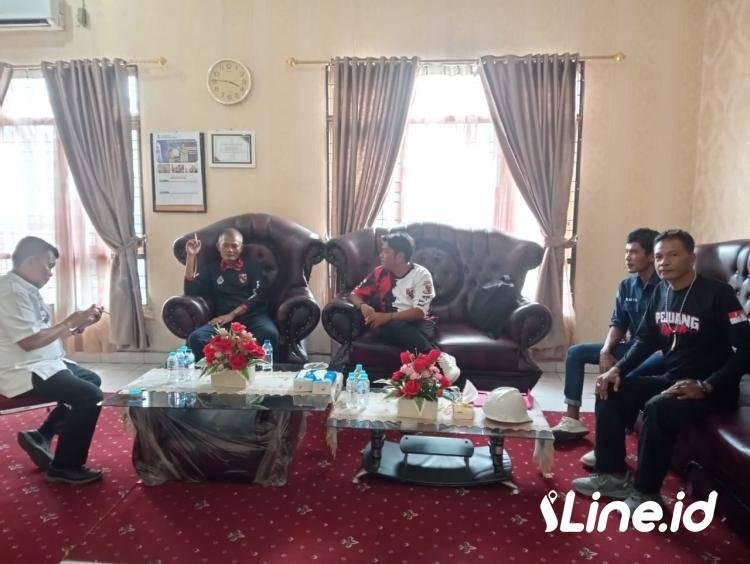 PAC Pemuda Pancasila Kampar Kiri Lakukan Silaturahmi dengan Camat Kampar Kiri
