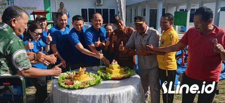 Danramil 0321-06/TM Rohil, Menghadiri acara ulang tahun yang ke 2 PT.SSRS (Sahabat Sawit Rokan Sejatera)