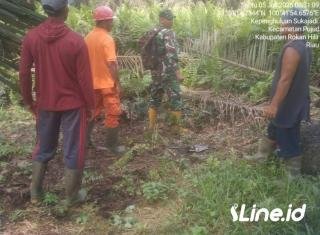 Bentuk Keseriusan Mencegah Terjadi Nya Karhutla, Babinsa Koramil 06/TM Kodim 0321/Rohil Terus Lakukan Patroli