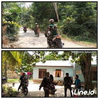 Sosialisasikan Kepada Masyarakat, Babinsa Koramil 0321-06/TM Rohil Ajak Warga Untuk Tidak Membakar Lahan