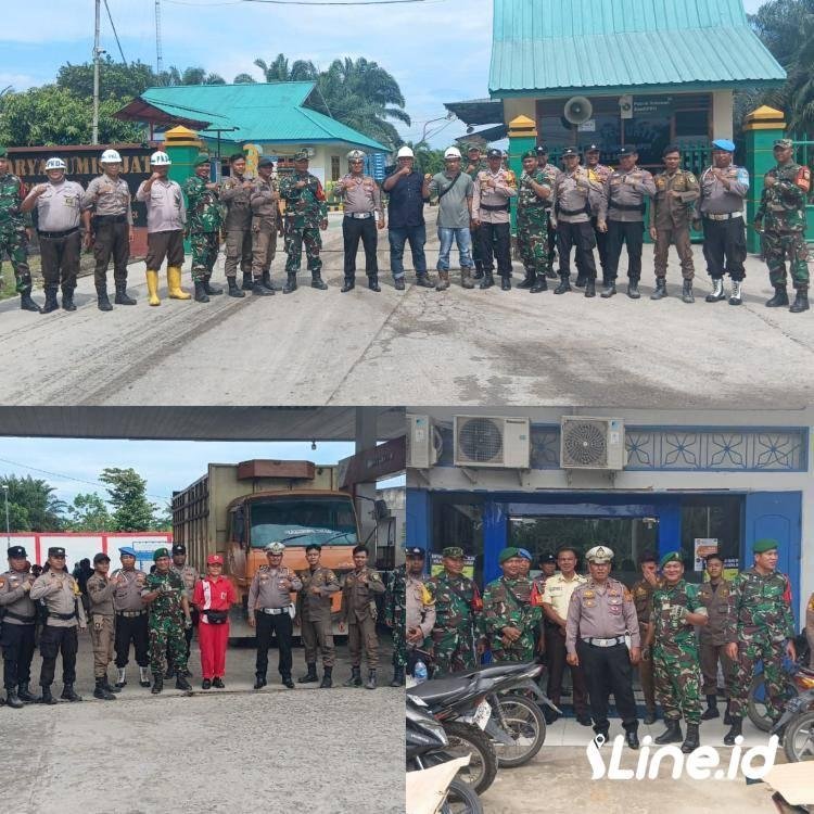 Pastikan Wilayah Kecamatan Pujud Dan Tanjung Medan Aman, Babinsa Koramil 0321-06/TM Rohil Patroli Gabungan