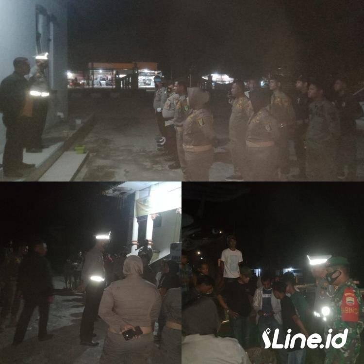 Patroli Siskamling Gencar Dilakukan, Personil Koramil 0321-06/TM Rohil Pastikan Aman Wilayah Makoramil 06/TM