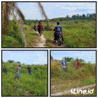Terus Berupaya Lakukan Pencegahan Dari Ancaman Karhutla, Babinsa Koramil 0321-06/TM Rohil Lakukan Patroli Rutin