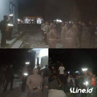 Patroli Siskamling Gencar Dilakukan, Personil Koramil 0321-06/TM Rohil Pastikan Aman Wilayah Makoramil 06/TM