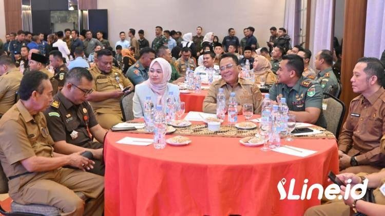 Bupati Rokan Hilir H. Bistamam Hadiri Rapat Pembinaan Forkopimda Bersama Dirjen Politik dan PUM Kemendagri