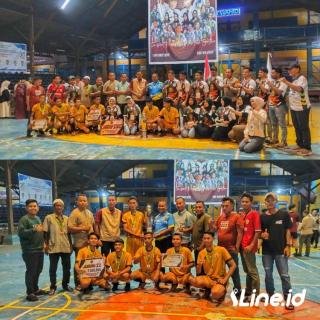 Resmi Berakhir Sepak Takraw Bupati Rokan Hilir Cup l Tahun 2025, Kecamatan Pujud Raih Juara ll