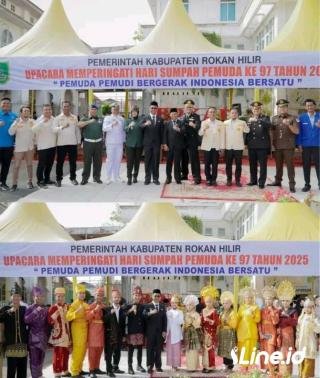 Bertindak Sebagai Inspektur Upacara Hari Sumpah Pemuda, Wabup Jhony Charles Berpesan Bukan Lagi Bambu Runcing Tapi Ilmu Dan Kejujuran