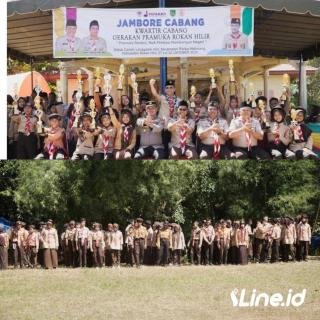 Selama Empat Hari Berkemah Dibumi Perkemahan Datuk Comel, Akhir Secara Resmi Ditutup Oleh Wakil Bupati Rohil