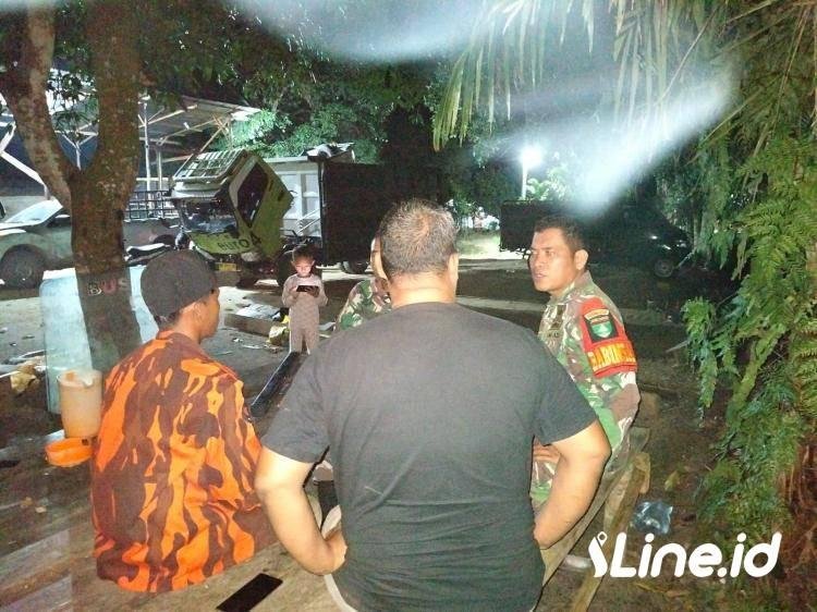 Gencar Laksanakan Patroli Siskamling, Personil Koramil 0321-06/TM Rohil Dan Ormas PP ajak Warga Hidupkan Kembali Pos Ronda