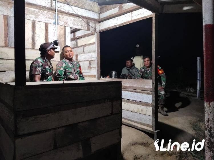 Turut Sertakan Warga Tempatan, Personil Koramil 0321-06/TM Rohil Dan Ormas PP Laksanakan Patroli Bersama